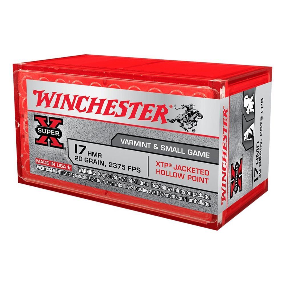 Winchester Super-X JHP .17 HMR 1,3 g/20 gr 50 kpl