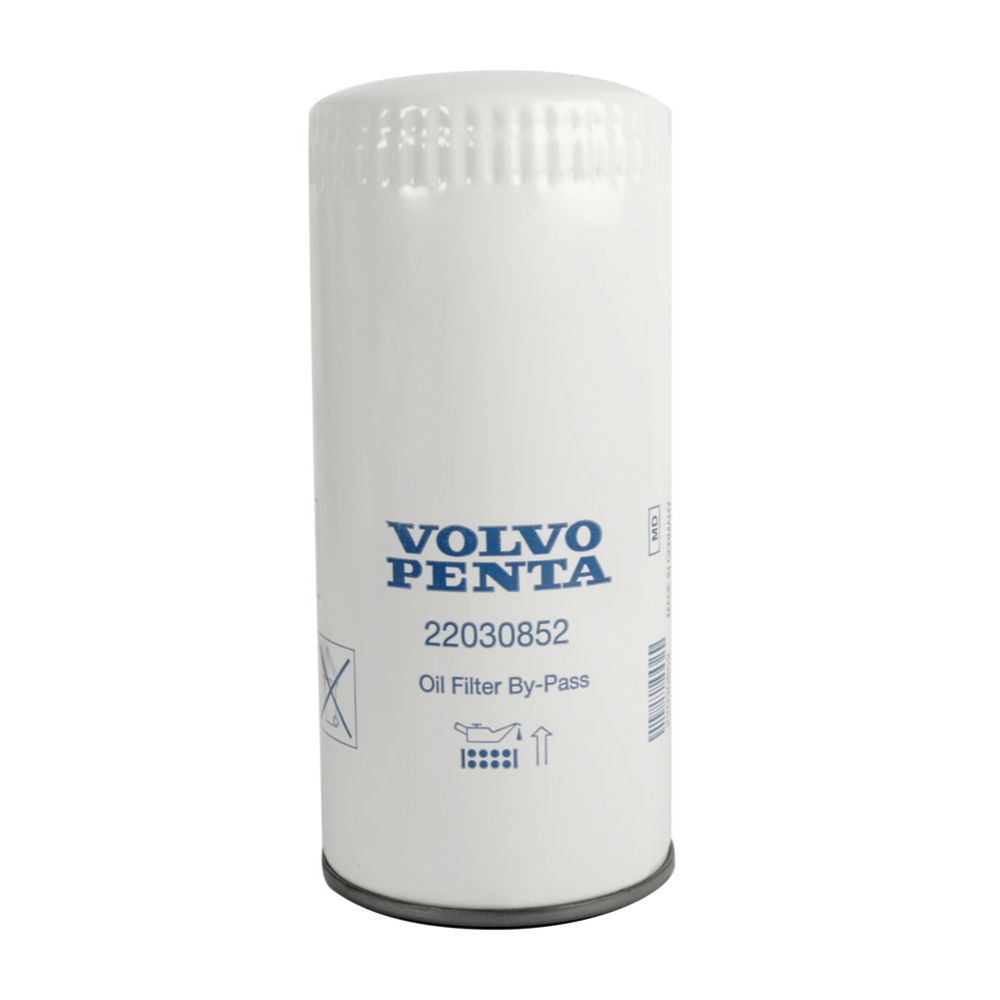 Volvo Penta OE öljynsuodatin by-pass -venttiilillä 22030852