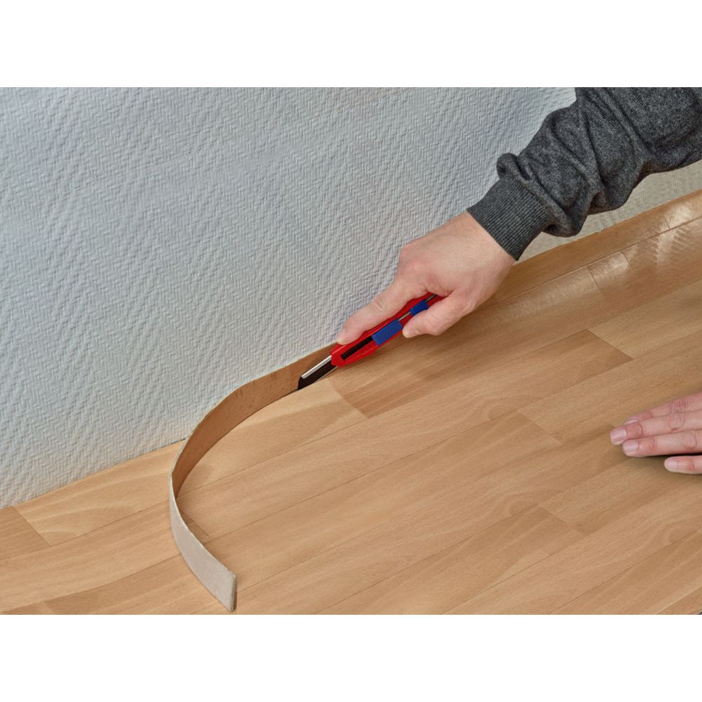 Knipex® 90 10 165 CutiX brytbladskniv med magnesiumram 18 mm