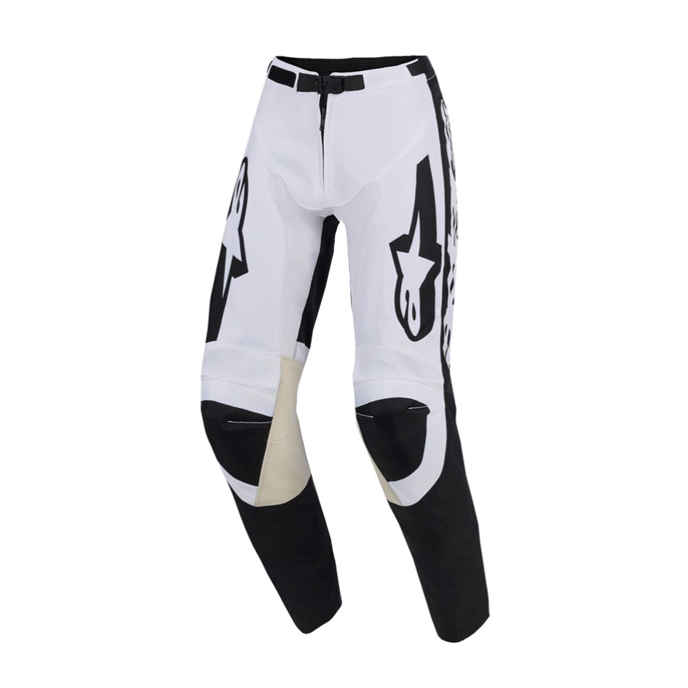 Alpinestars Racer Riway ajohousut valkoinen/musta 36