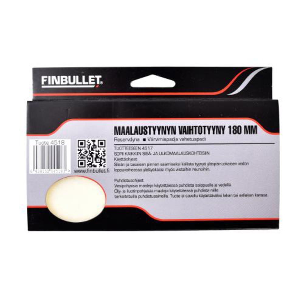 Finbullet reservdyna till målardyna 180 mm