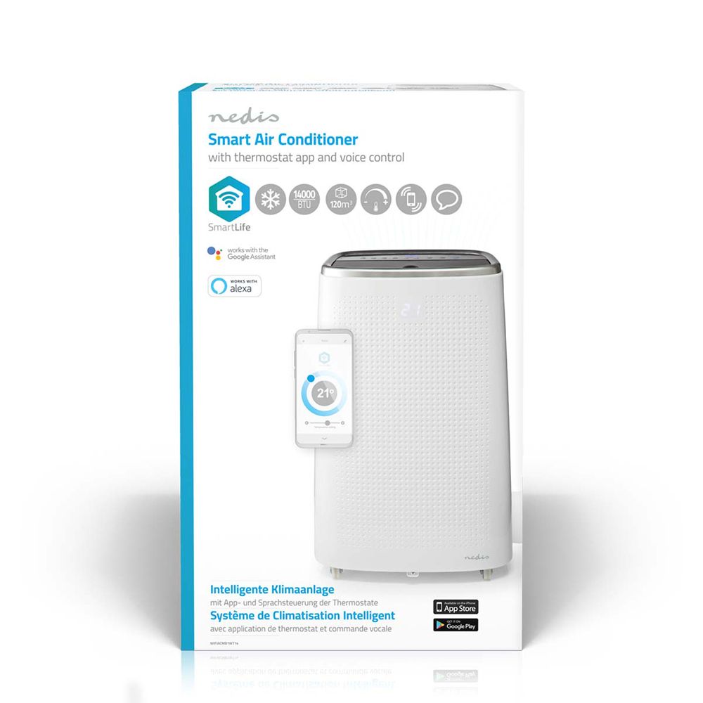 Nedis SmartLife 3-in-1 luftkonditionering 14000 BTU Wi-Fi