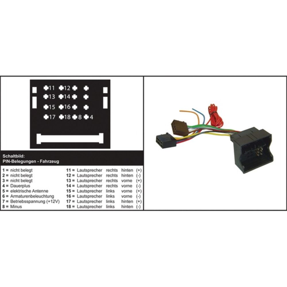 Bilradioadapter - Mercedes A-klass