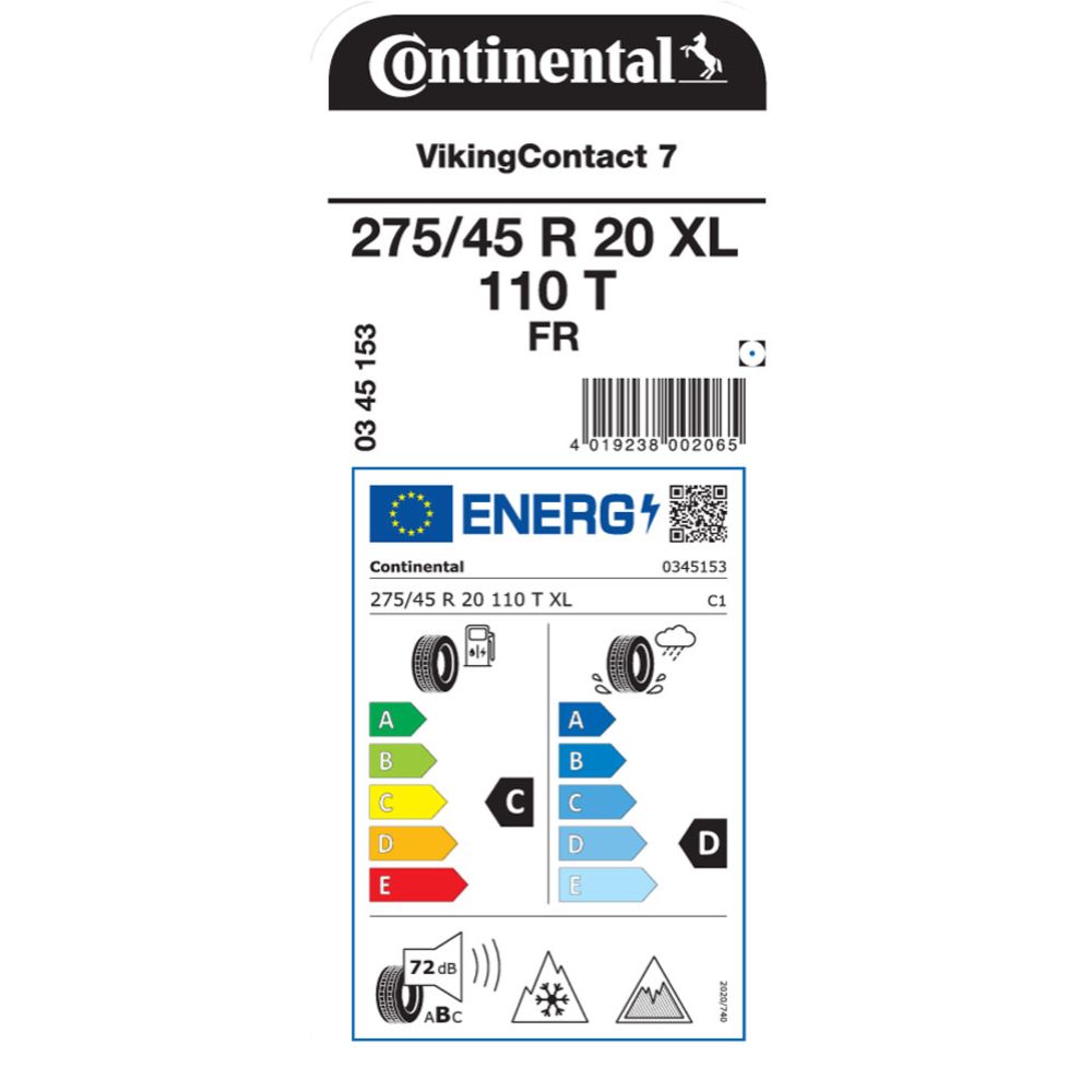 Continental VikingContact 7 275/45 R20 110T XL FR
