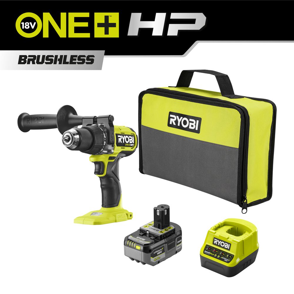 Ryobi ONE+ HP iskuporakone RPD18X1-1C50S 5,0 Ah