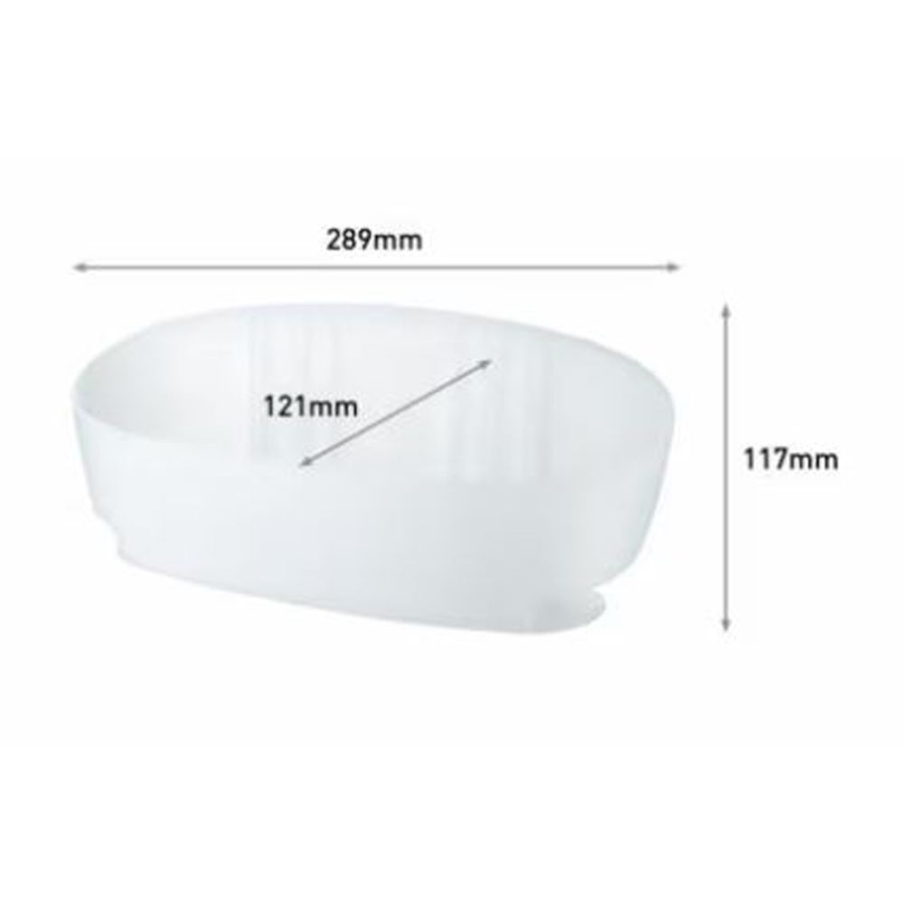 3M Command BATH11 badrumshylla <3,0 kg matt vit