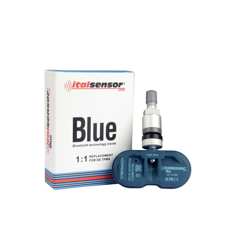 Italsensor Blue TPMS-anturi Tesla, hopea