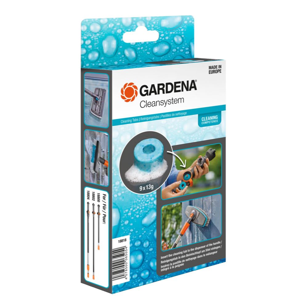 Gardena Cleansystem rengöringstabletter 9 st.