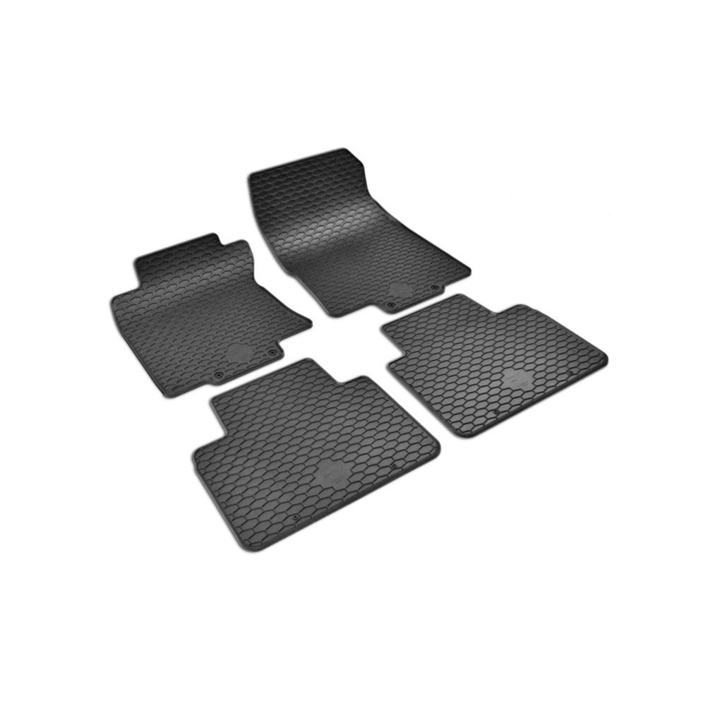 Kummimattide komplekt, Nissan X—Trail, 2013—, must