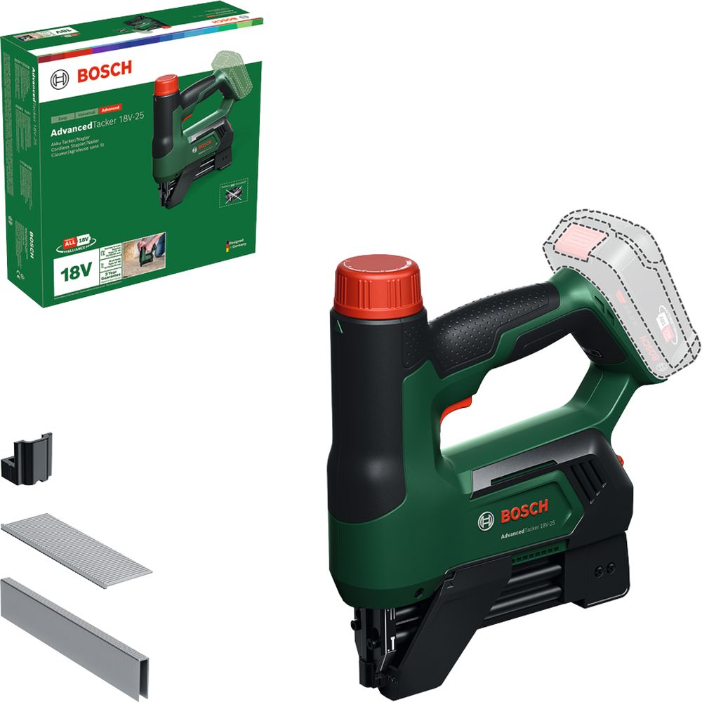 Bosch AdvancedTacker juhtmevaba kombineeritud naelapüstol