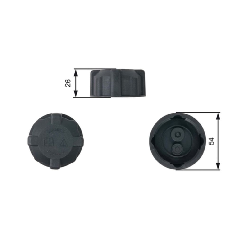 Jahutusvedeliku anuma kork 30-7466