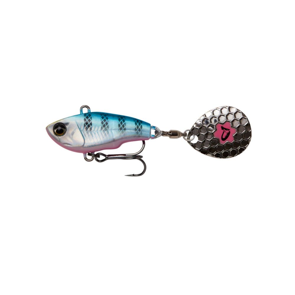 Savage Gear Fat Tail Spin lippauistin 6,5 cm 16 g väri: Black Magic