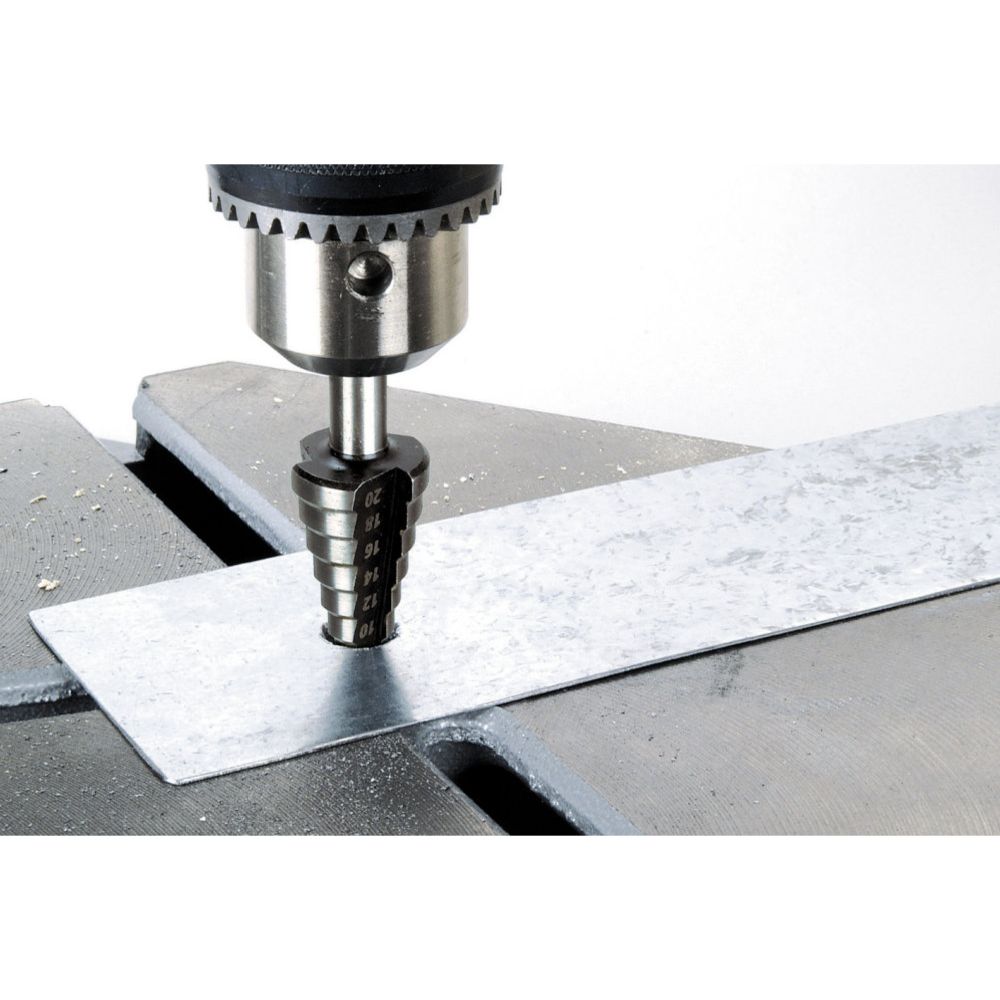 Wolfcraft® HSS stegborr 4 -20 mm