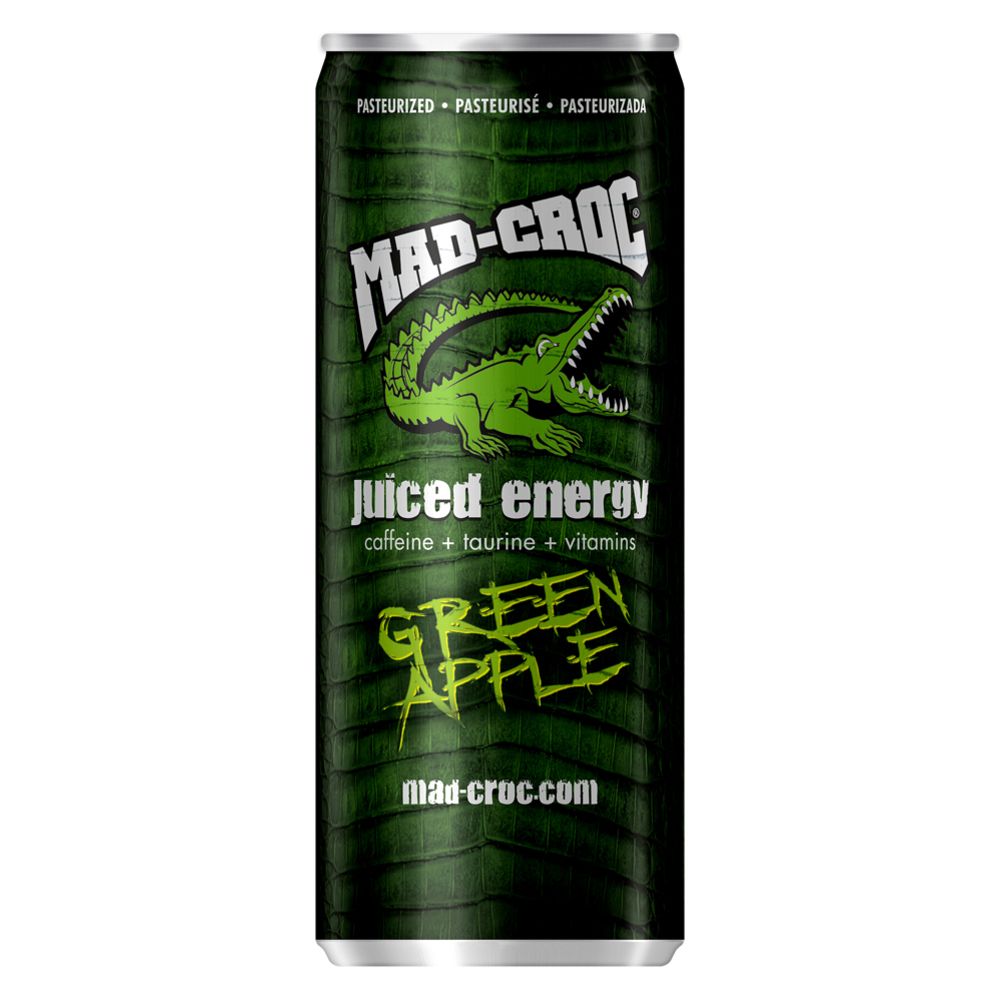 Mad-Croc Green Apple energiajuoma 0,25 l