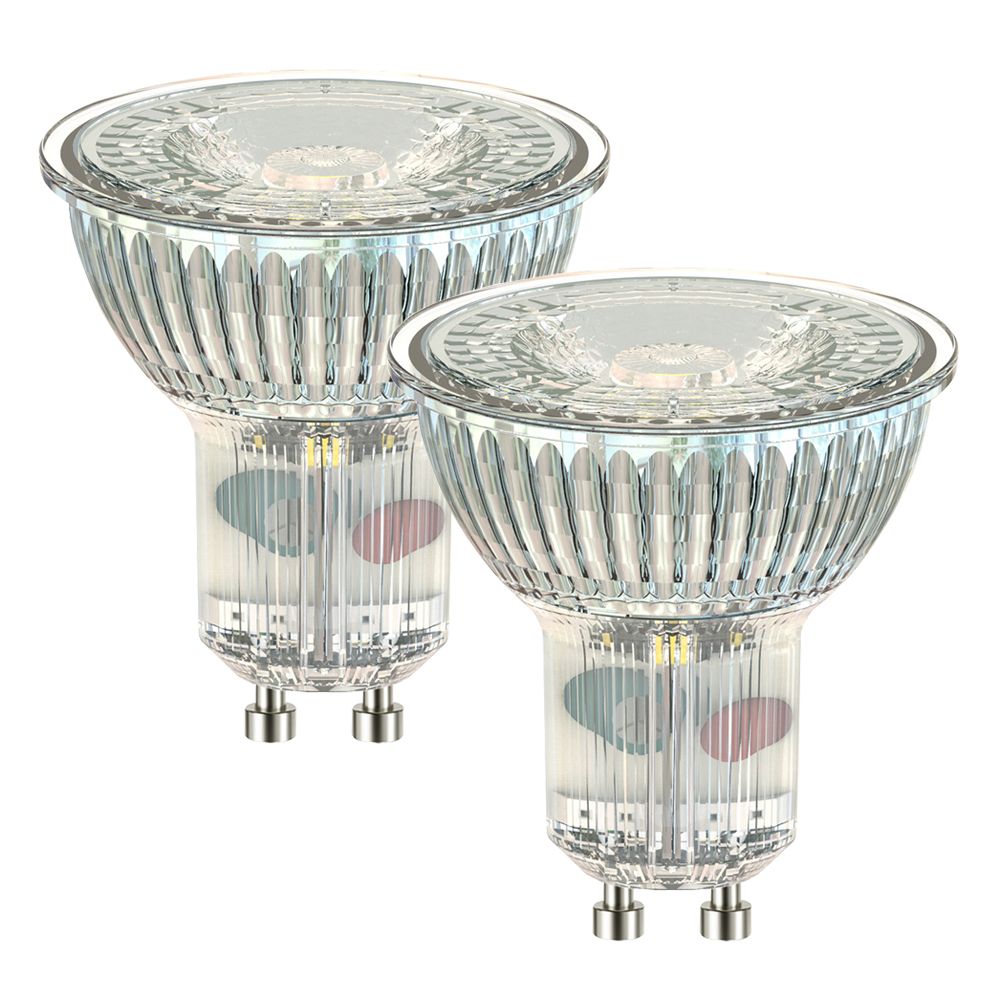 Airam hämardatav LED-kohtvalgusti, GU10, 2,4 W, 2800 K, 230 lm, 2 tk