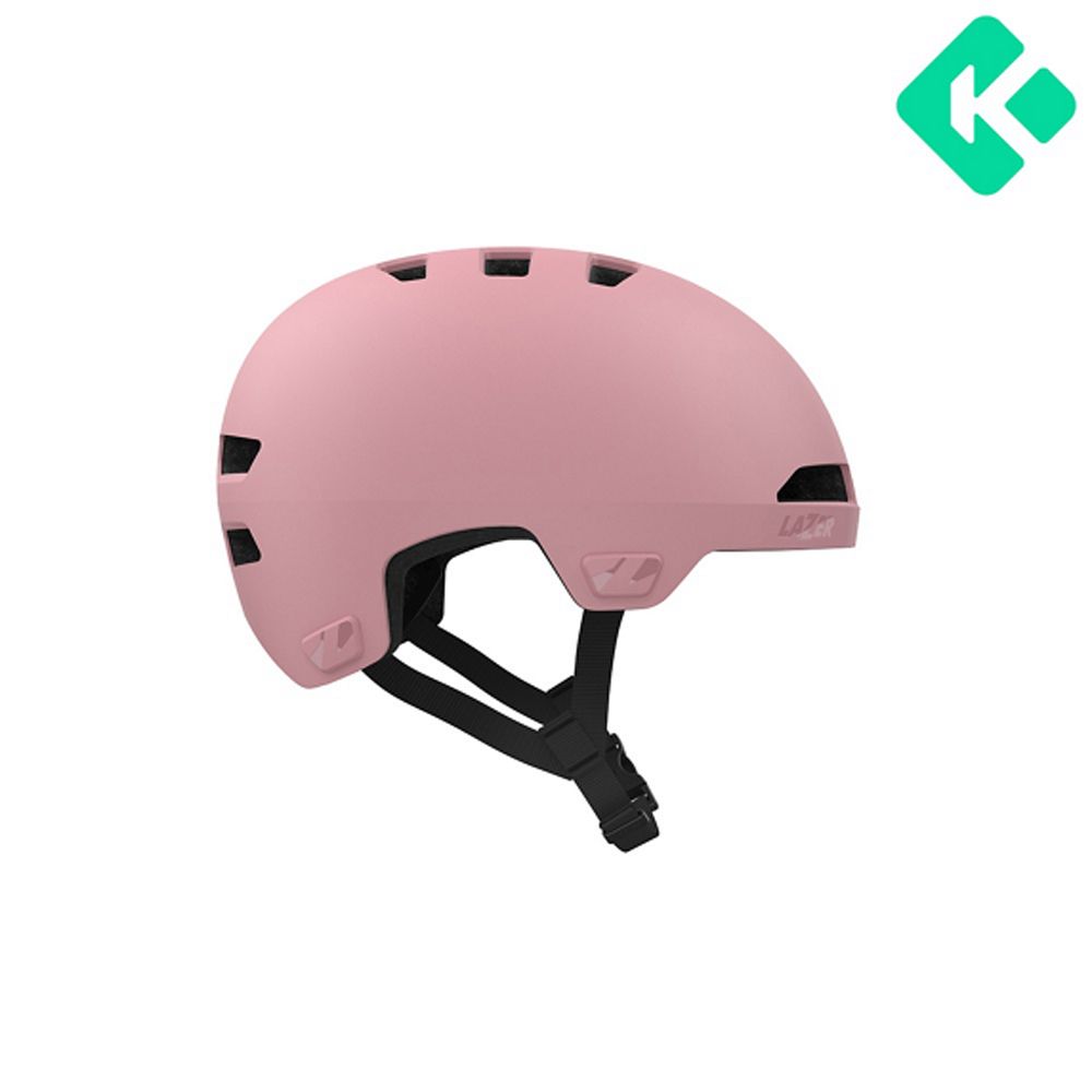 Lazer Maze JR KinetiCore Matte Pink lasten pyöräilykypärä 50-56 cm