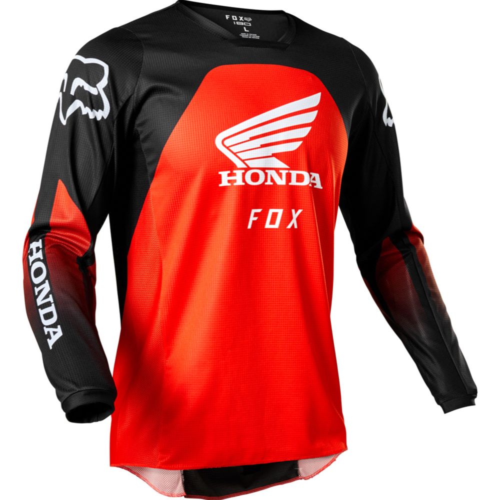 Fox 180 Honda sõidusärk punane/must