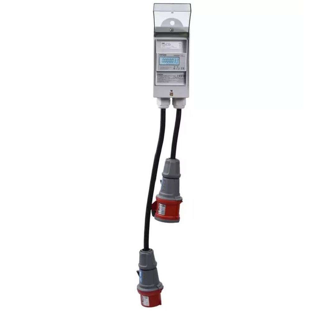 Kempten energiförbrukningsmätare 16 A / 400 V 3-fas