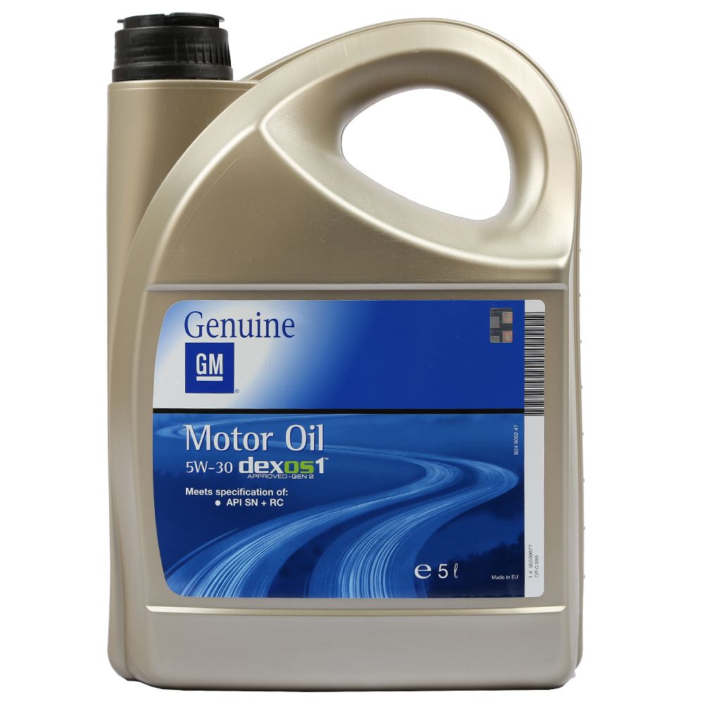 GM Longlife 5W-30 Dexos1 Opel 2013-> motorolja 5 L