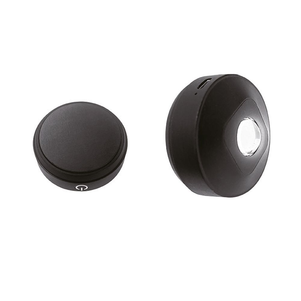 Berg RGB LED spotlight laddningsbar 3 st. svart