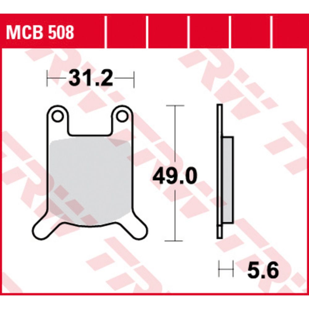 Bromsbeläggssats 98-20015