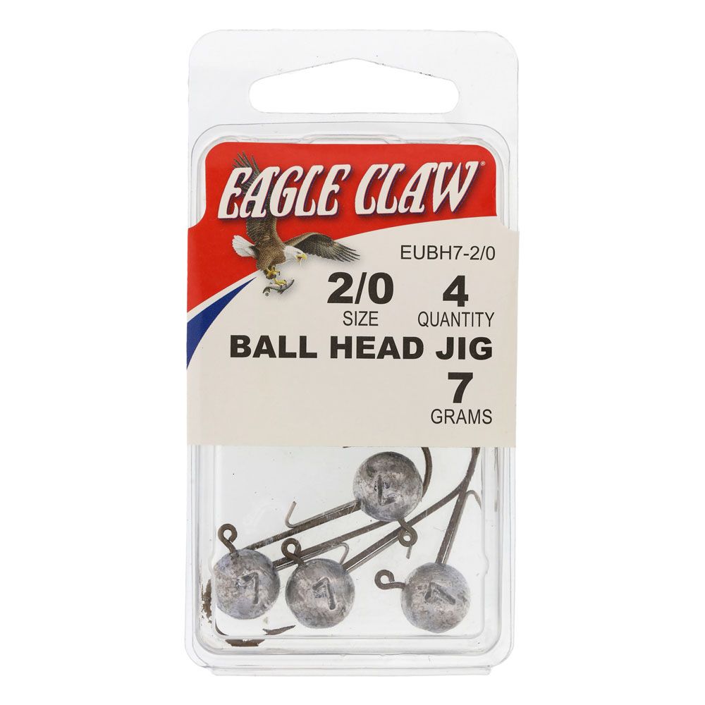 Eagle Claw jiggskalle 4 st