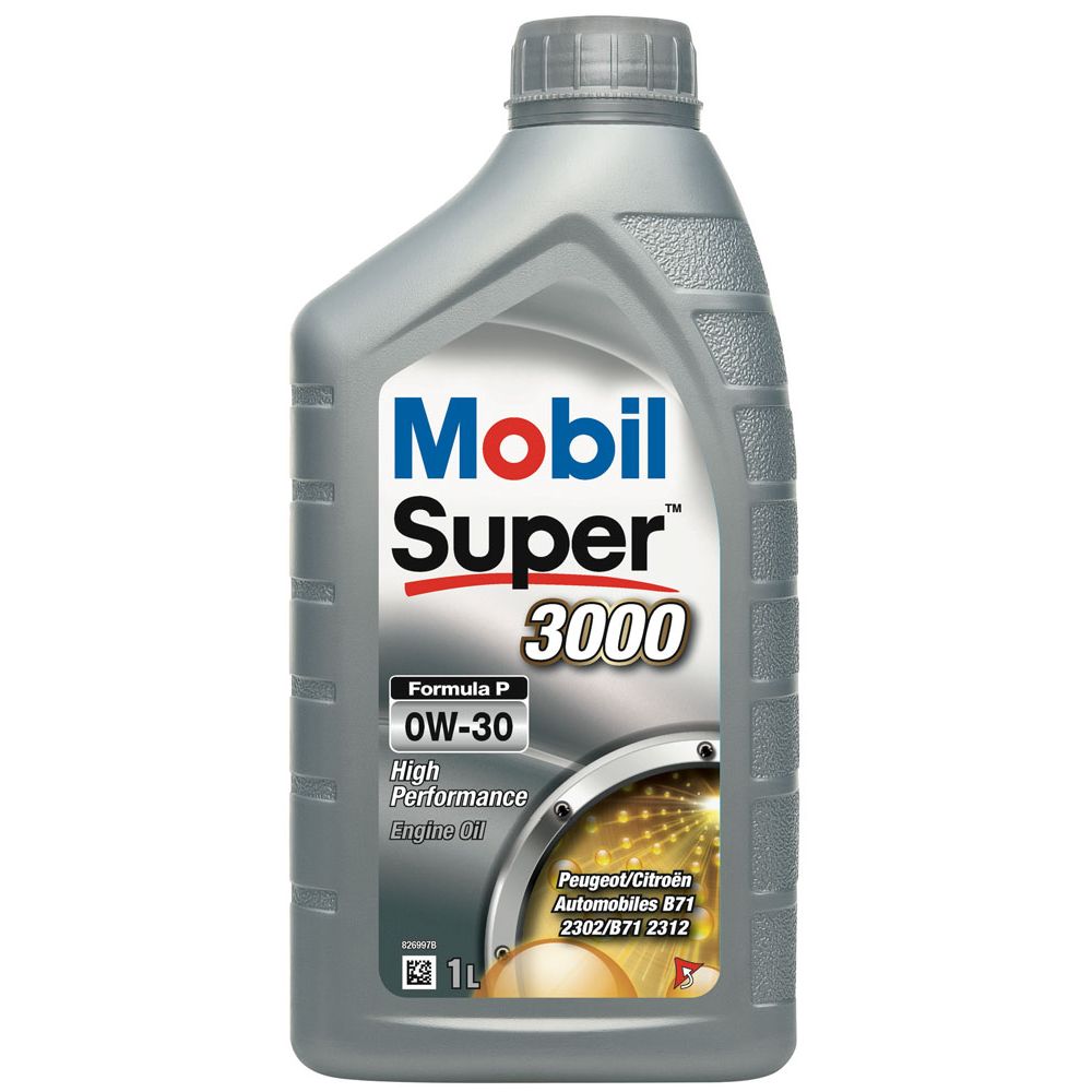 Mobil Super 3000 Formula P 0W-30 1 l moottoriöljy
