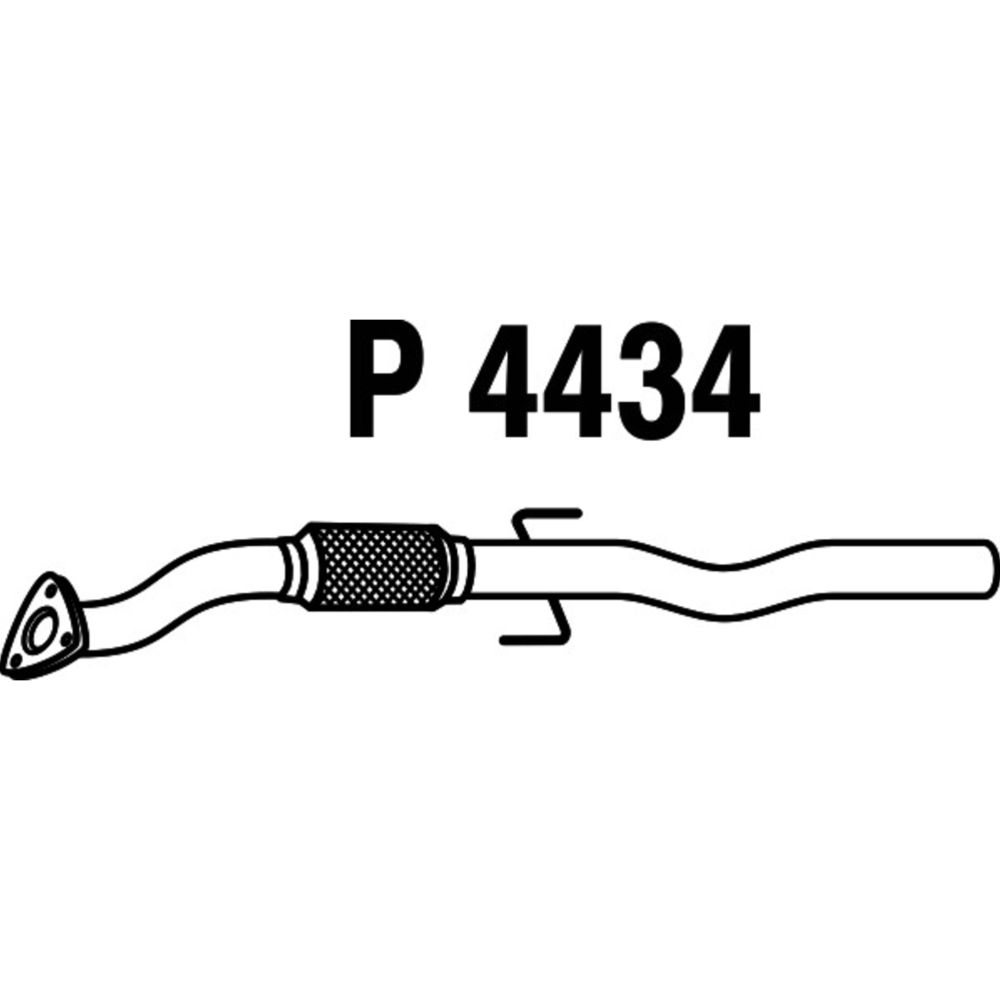 Avgasrör 14-5048