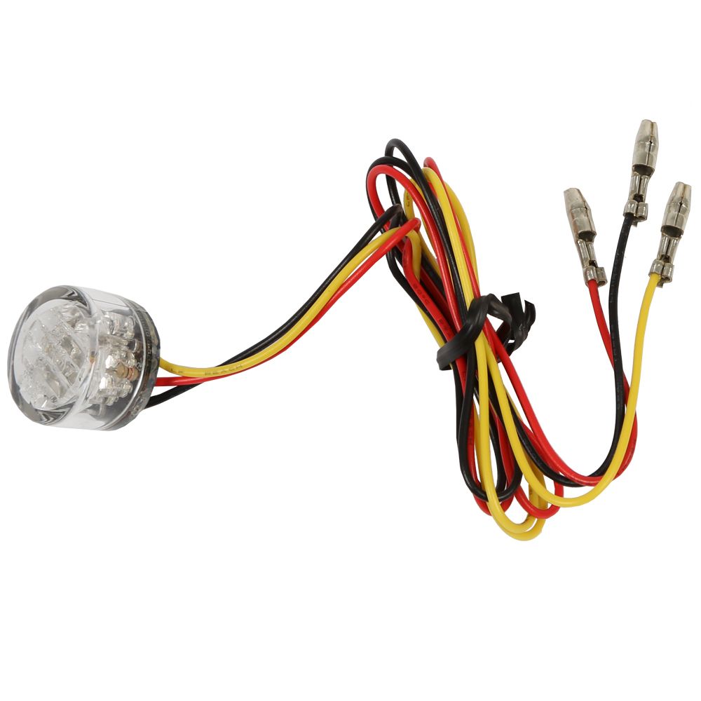 DZ Hardware baklampa rund klar lins E-godkänd