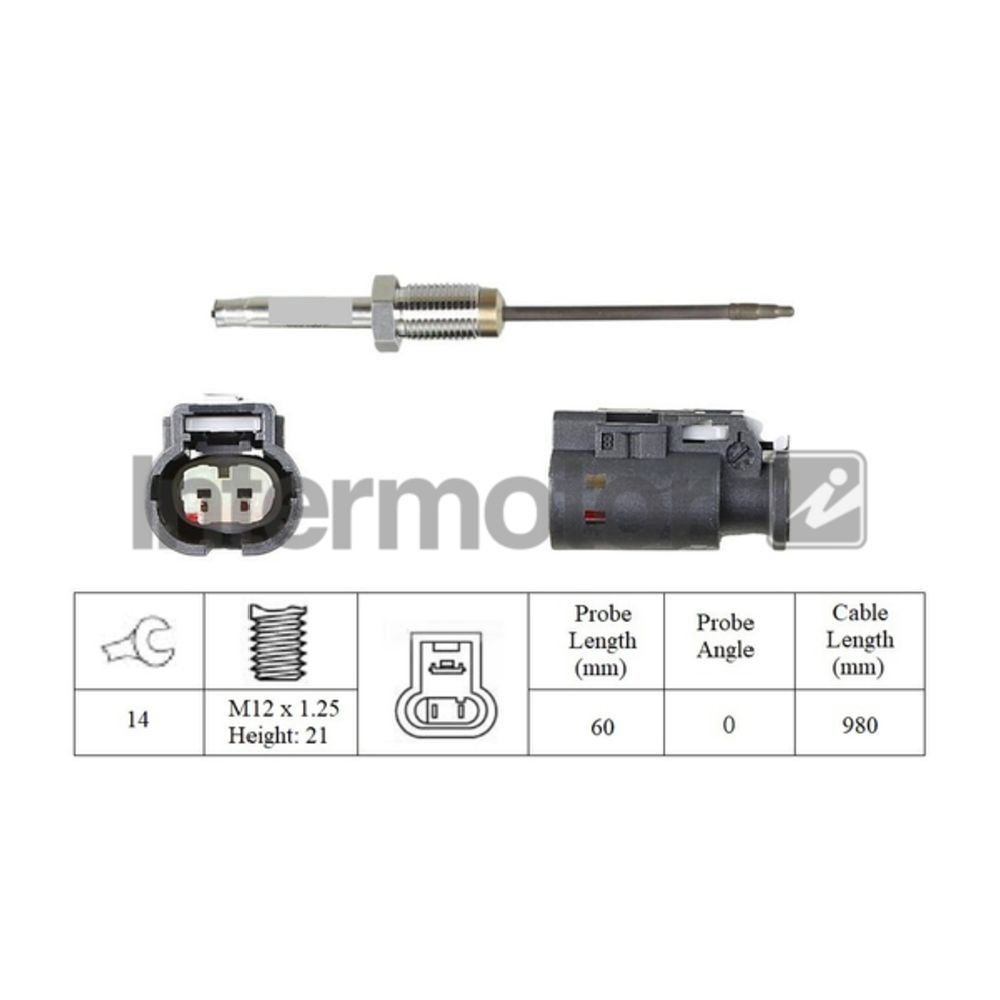 Sensor, avgastemperatur 28-00872