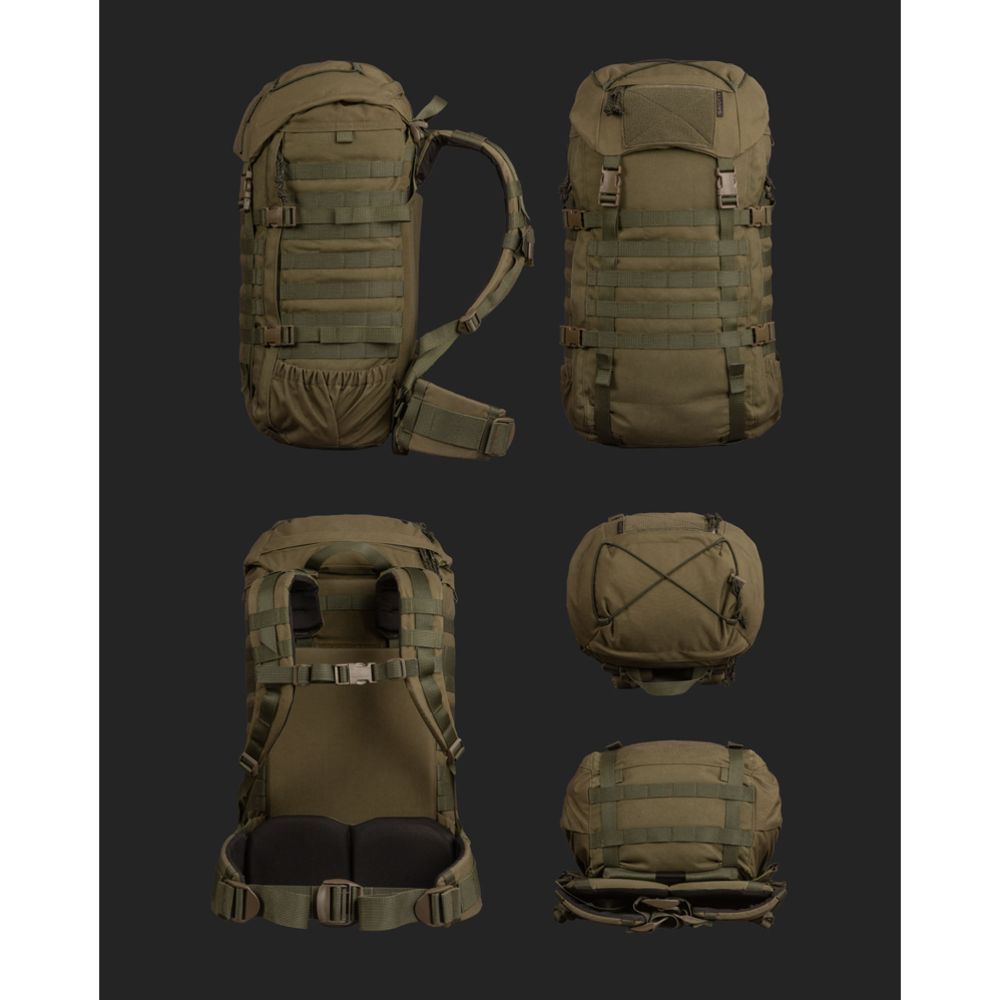 Savotta Kantamus ryggsäck 40 L grön