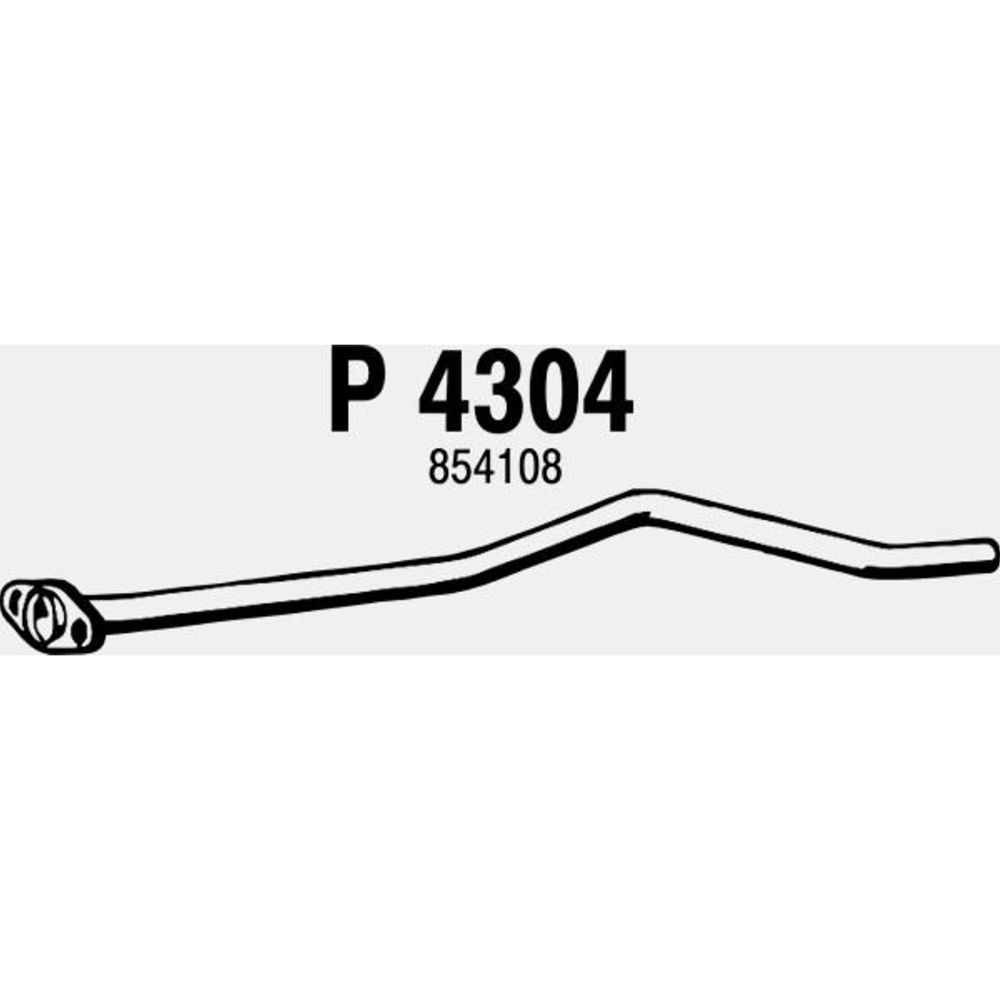 Avgasrör 14-4304