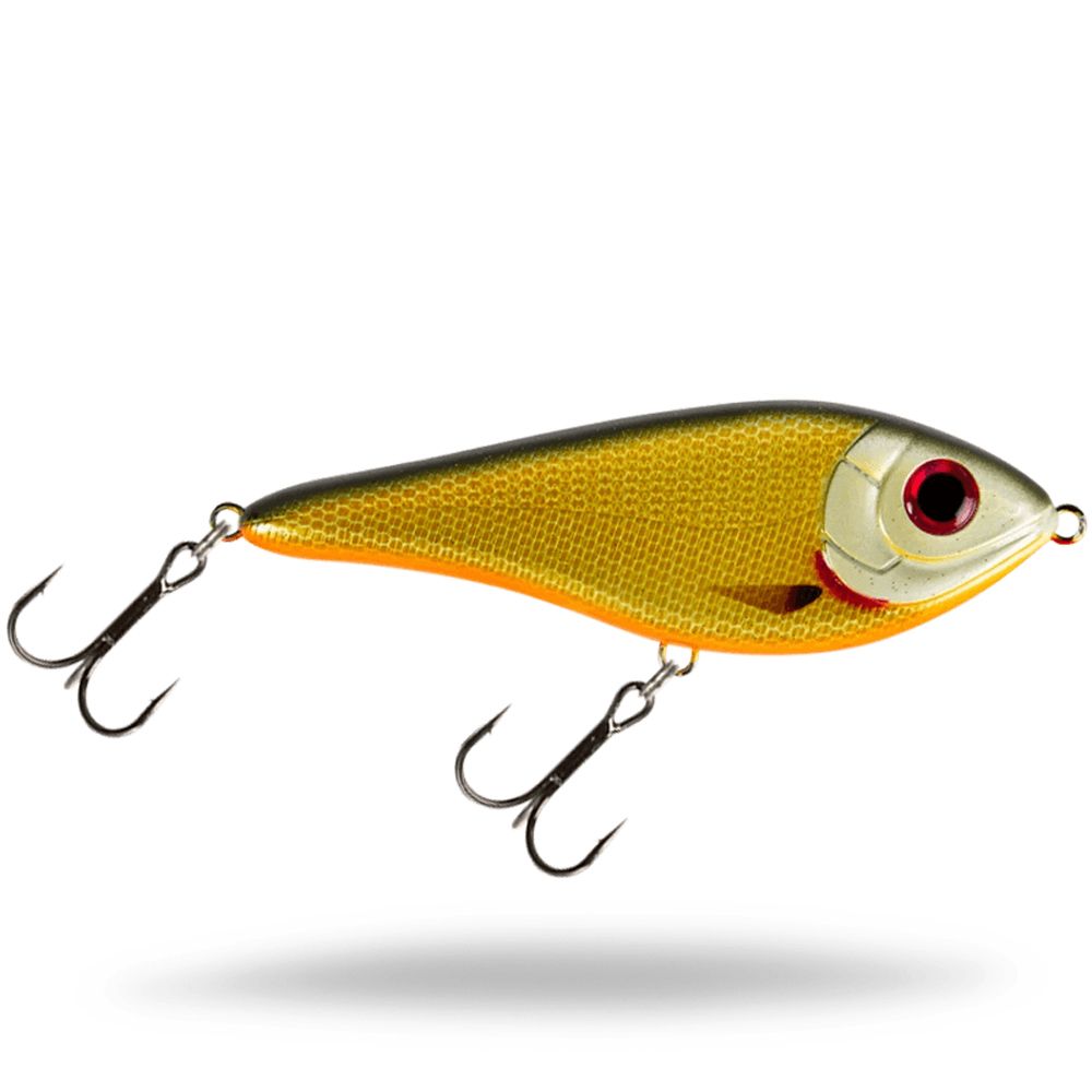 Strike Pro Buster swim Jr aeglaselt uppuv jerkvoobler, 10,5 cm, 40 g