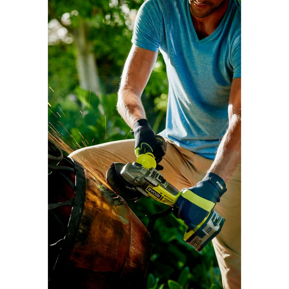 Ryobi akkukulmahiomakone hot sale