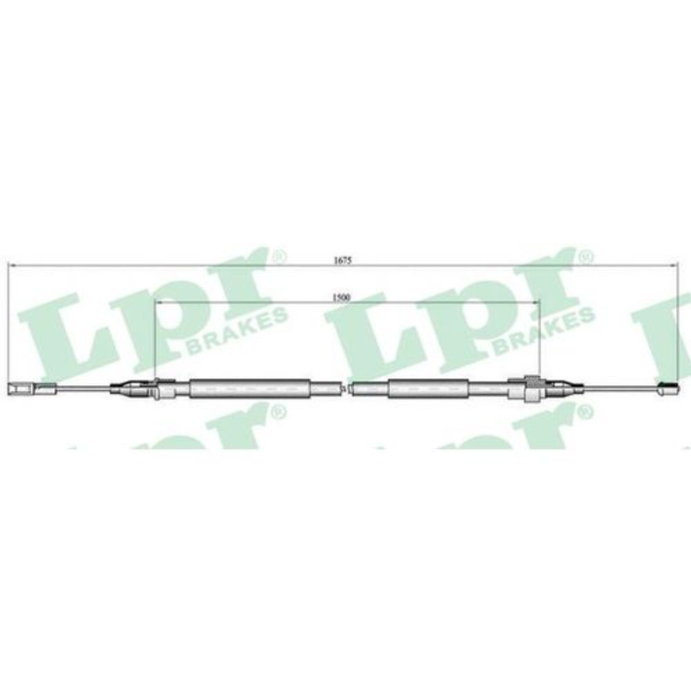 Käsijarruvaijeri 24-7773