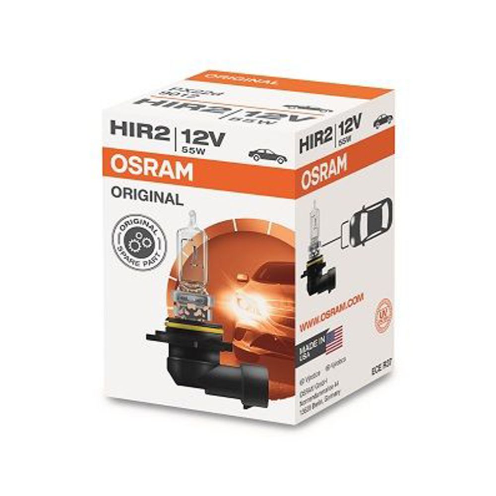 Osram HIR2-polttimo 12V/55W ajovalo "9012"