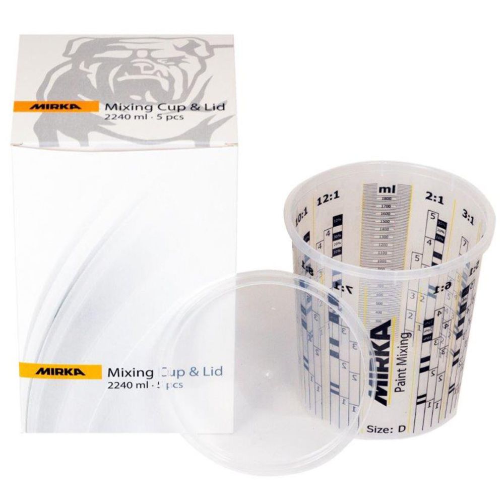 MIRKA sekoitusastia 2240 ml + kansi 5 kpl
