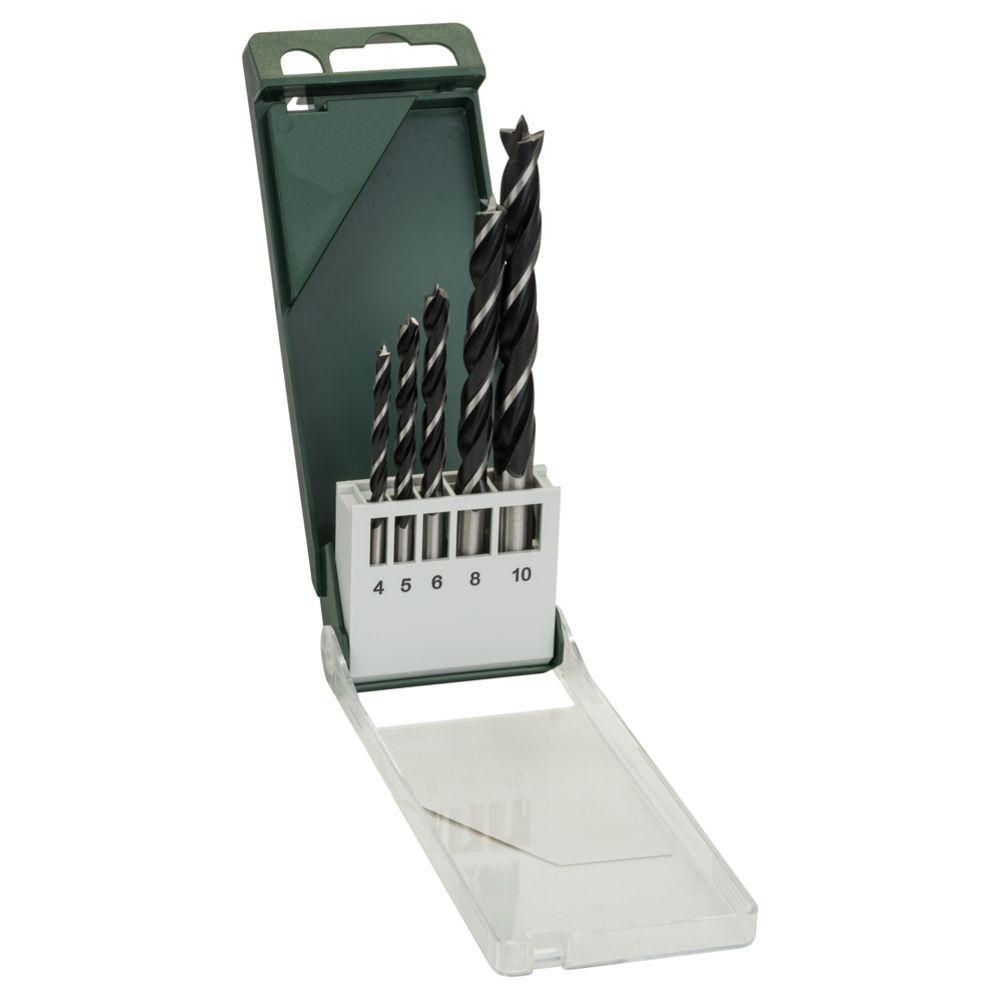 Bosch puiduspiraalpuuride komplekt 4/5/6/8/10 mm, 5 tk