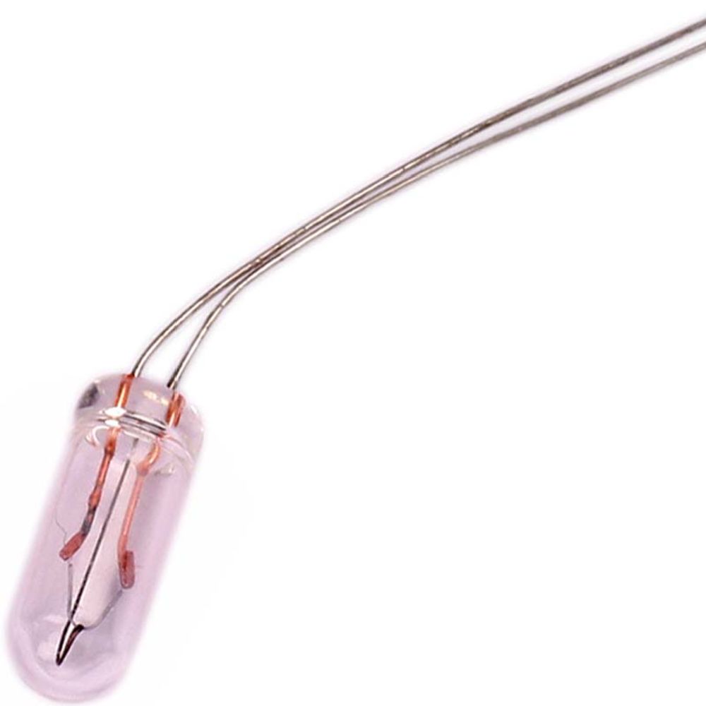 Polttimo 12V 1W irtojohdoin ø4,6 mm