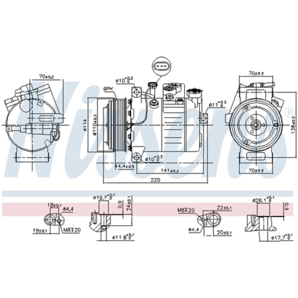 Kliimaseadme kompressor 30-00314