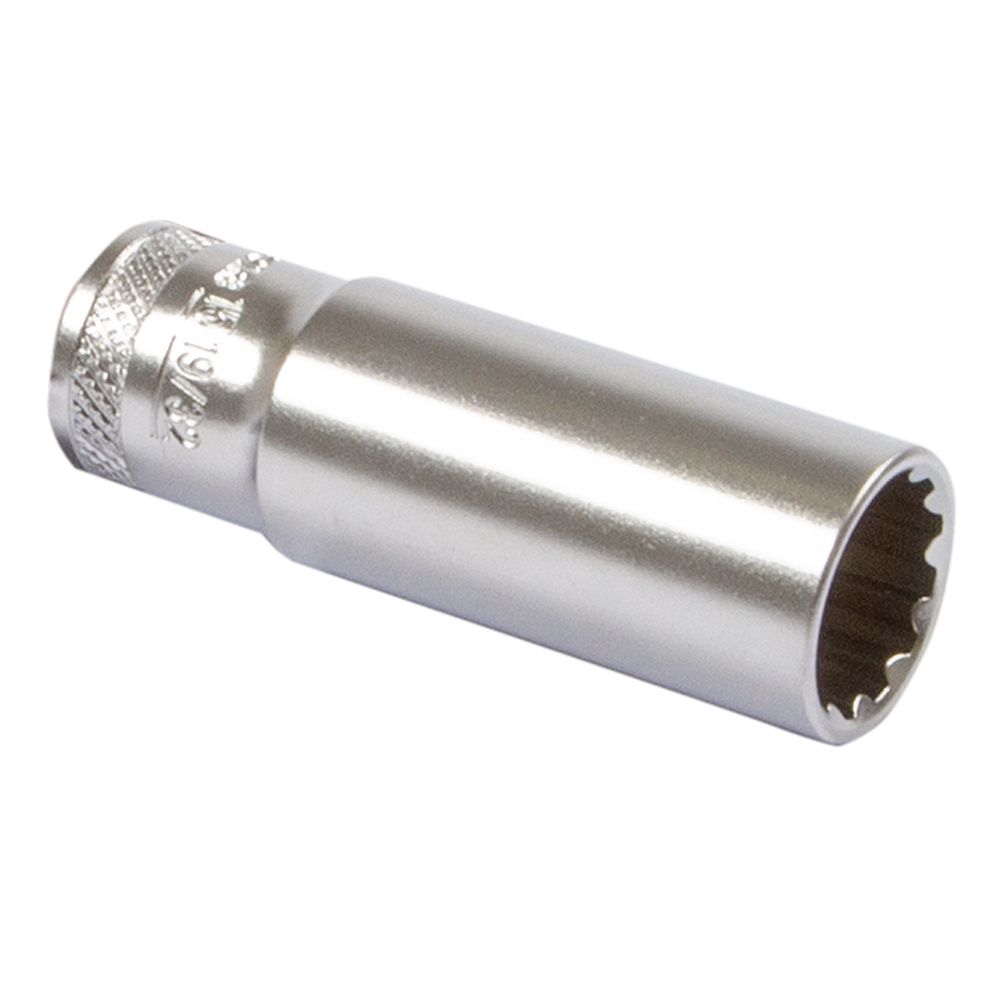 MTX Tools hylsa lång 19 mm 3/8"