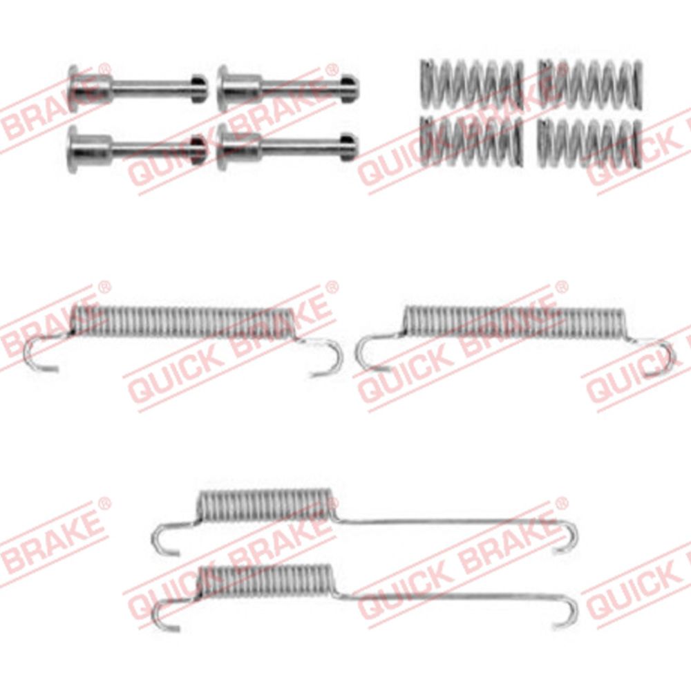 Trummelpiduri klotside montaažikomplekt 23-0892