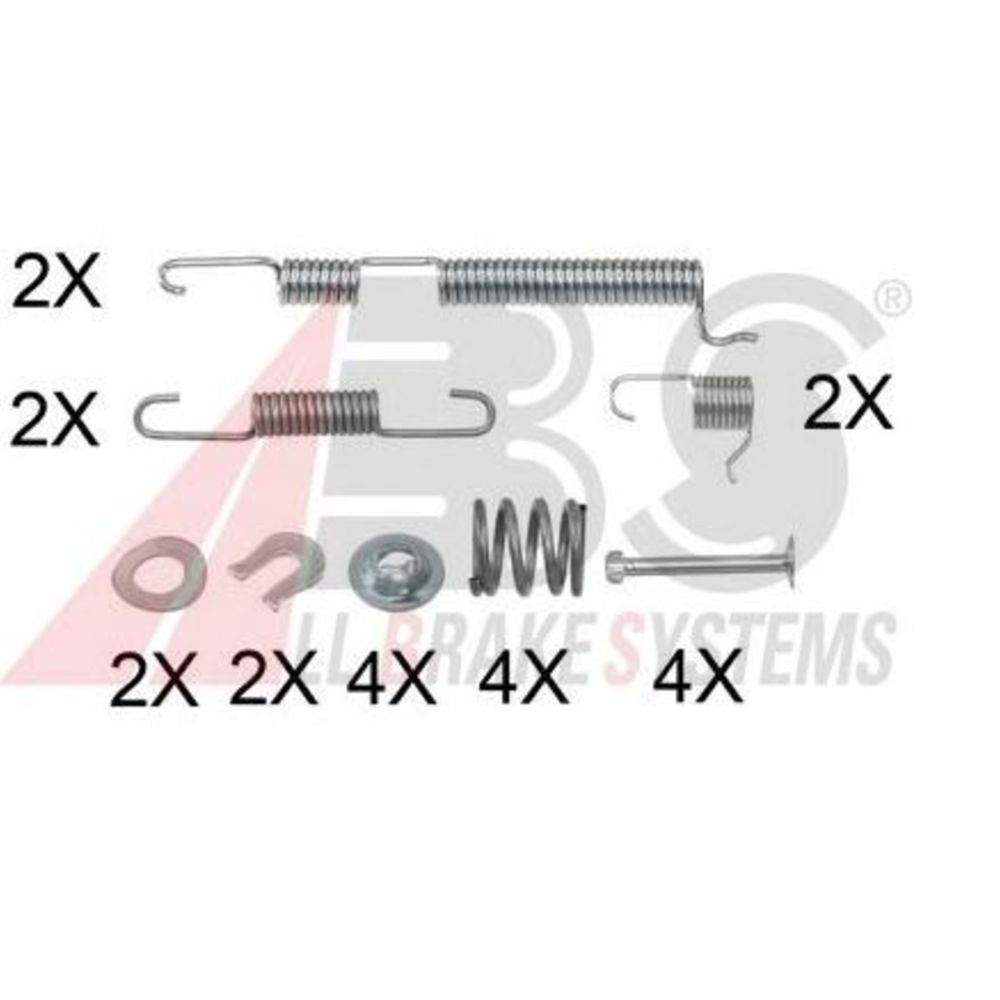 Jarrukenkien asennussarja 23-0765