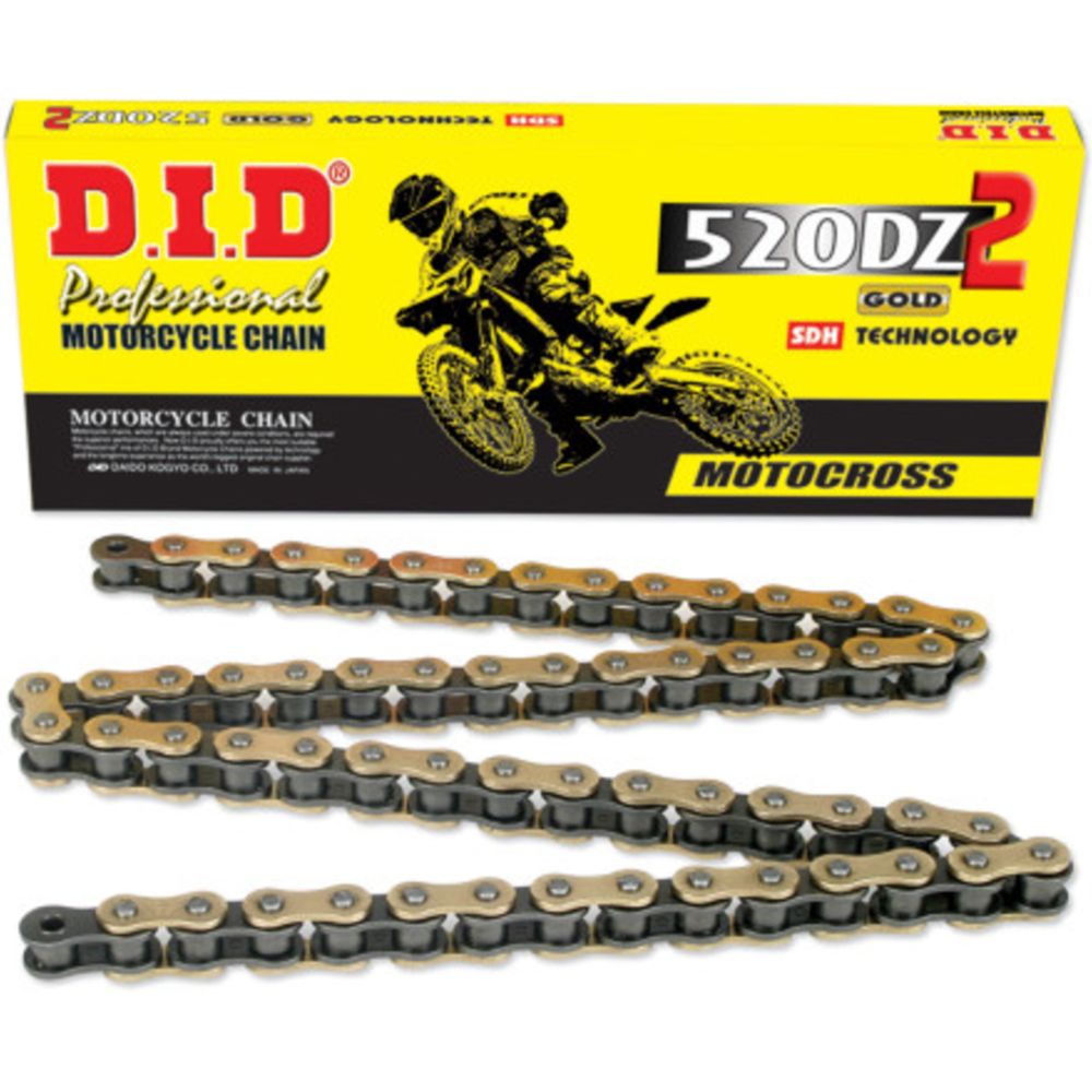 D.I.D 520-DZ2 vahvistettu ketju 112-lenkkinen