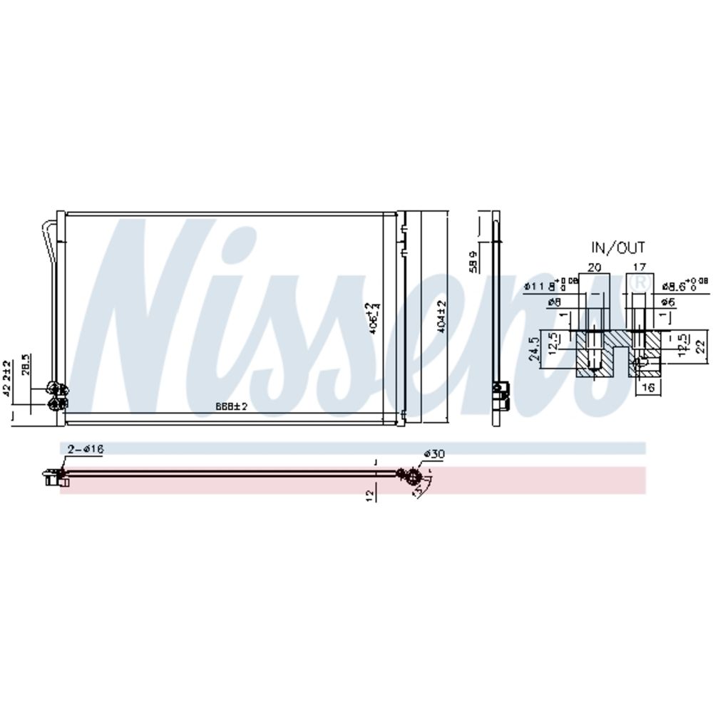 Kliimaseadme kondensaator 30-00395