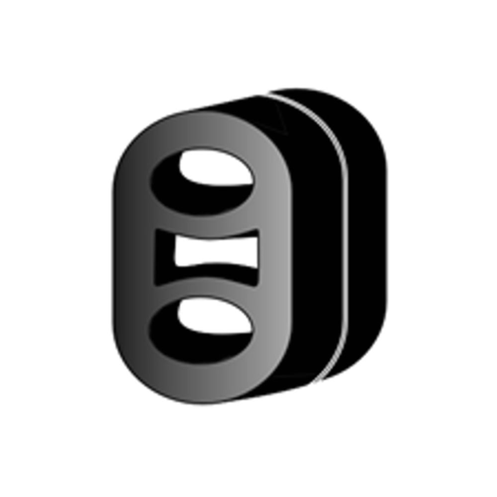 Pakoputkiston kumipalkki 14-0944