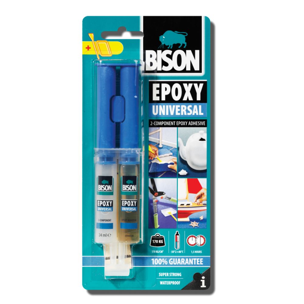 Bison Epoxy Universal Epoksiliima 24 ml