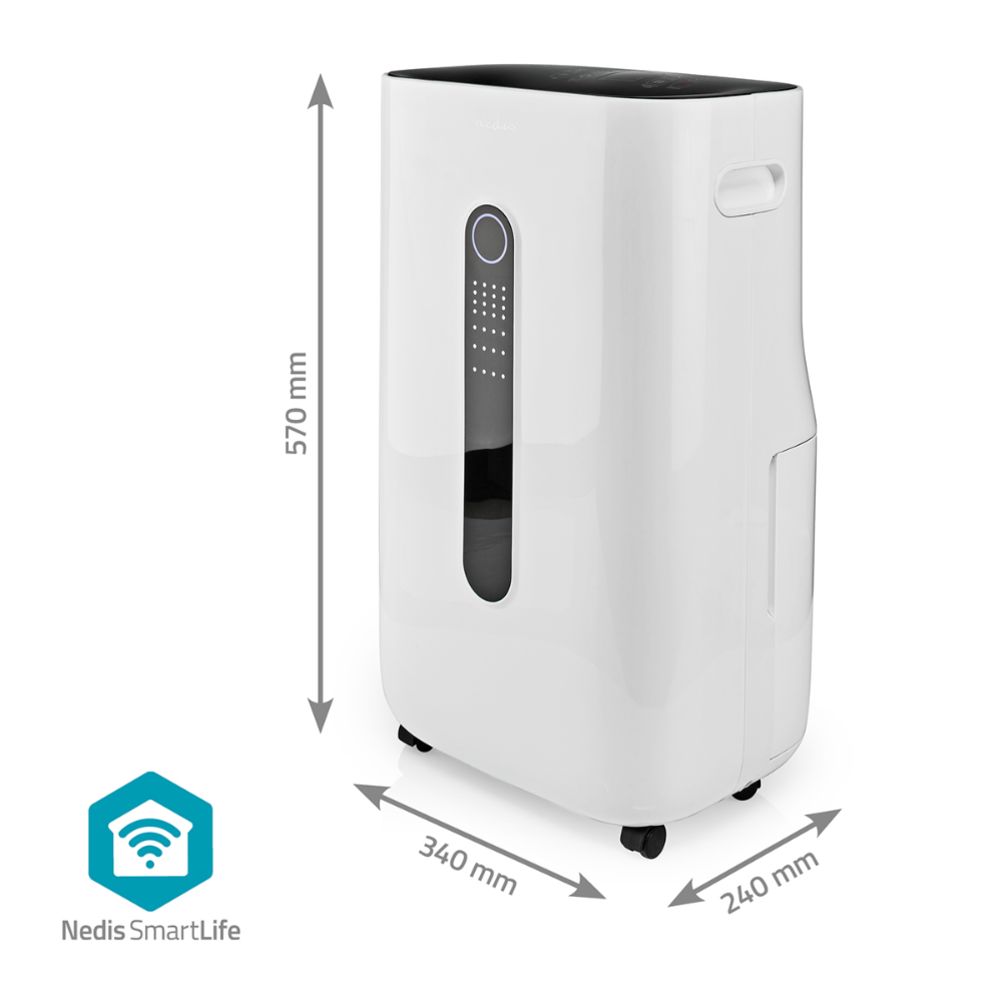 Nedis SmartLife õhukuivati 20 l/päev Wi-Fi