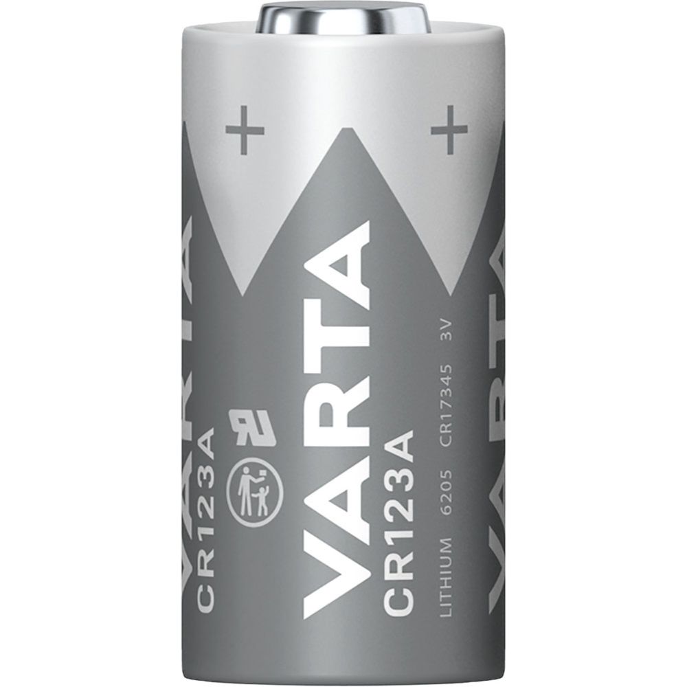 VARTA CR123A / V123 litiumparisto 10 kpl