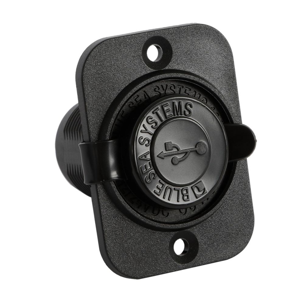 Blue Sea Systems 2 x USB-uttag 12/24 V, 2,1 A